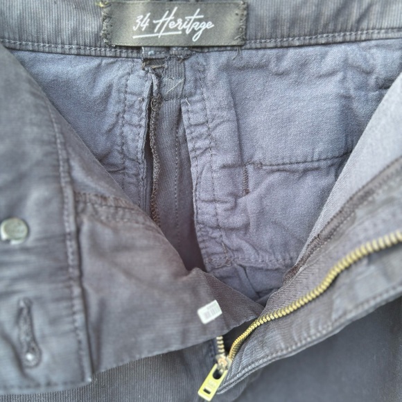 34 Heritage Nevada Straight Chino Shorts in Navy Soft Touch Size:40 - Picture 9 of 13